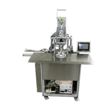 Saldatrice elastica del ciclo dell'orecchio della maschera di 3 della piega tessuti non