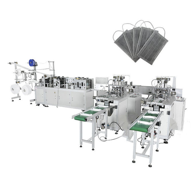 Macchina non tessuta completamente automatica di fabbricazione della maschera di protezione 0