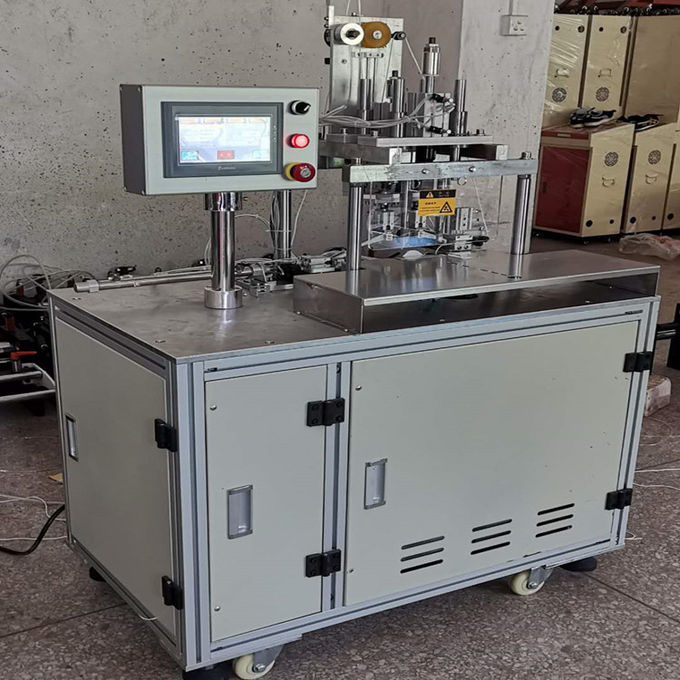 Saldatrice ultrasonica completamente automatica del tessuto della maschera di protezione 0